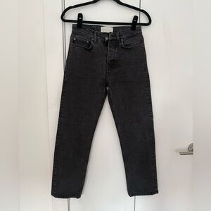 JEANERICA Black Highrise Classic Jeans In Size 26